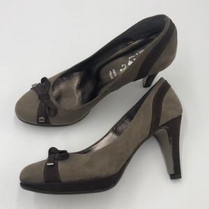 MNG Verra Pelle Suede Pump Shoes